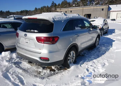 2019 Kia Sorento 2.4L Lx z USA, uszkodzony, nr VIN 5XYPGDA37KG447674